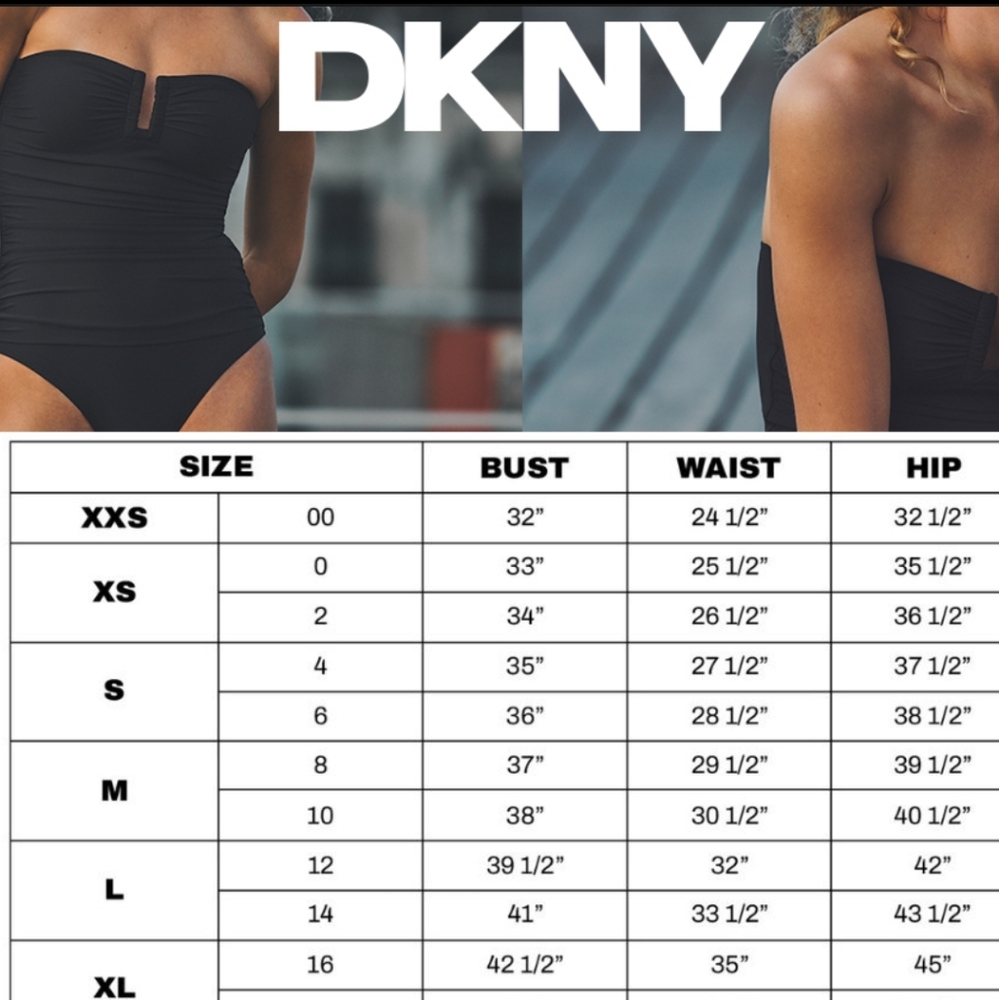 New!DKNY Y2K Women's Standard Twist Front Keyhole One Piece Swimsuit Rust Orange - Picture 3 of 9